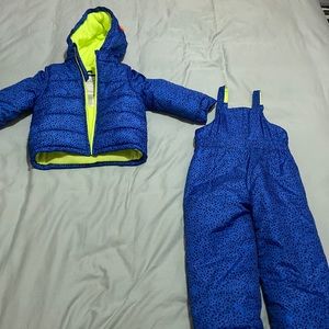 Carters’s Two Piece Navy Monster Snowsuit